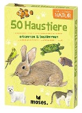 Buchcover: Expedition Natur: 50 Haustiere