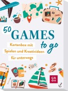 Buchcover: 50 Games to go - Kartenbox mit vielen Spielen und Kreativideen für unterwegs