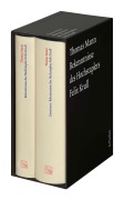 Buchcover: Bekenntnisse des Hochstaplers Felix Krull. Große kommentierte Frankfurter Ausgabe. Text und Kommentarband