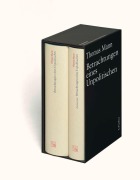 Buchcover: Betrachtungen eines Unpolitischen. Große kommentierte Frankfurter Ausgabe