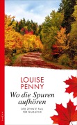 Buchcover: Wo die Spuren aufhören