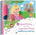 Buchcover: Ausmalen mit dem magischen Pinsel. Prinzessinnen und Feen