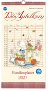 Buchcover: Tilda Apfelkern. Familienplaner 2027