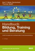 Buchcover: Handbuch Bildung, Training und Beratung
