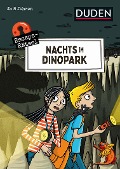 Buchcover: Escape-Rätsel - Nachts im Dinopark