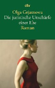 Buchcover: Die juristische Unschärfe einer Ehe