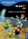 Buchcover: Die drei ??? Kids, Bücherhelden 2. Klasse, Geister in der Schule