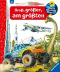 Buchcover: Wieso? Weshalb? Warum? Groß, größer, am größten (Riesenbuch)