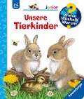 Buchcover: Wieso? Weshalb? Warum? junior, Band 15: Unsere Tierkinder