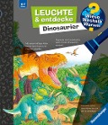 Buchcover: Wieso? Weshalb? Warum? Leuchte und entdecke: Dinosaurier (Taschenlampen-Buch mit Folien und Klappen)