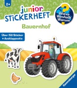 Buchcover: Wieso? Weshalb? Warum? junior Stickerheft - Bauernhof