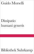 Buchcover: Dissipatio humani generis
