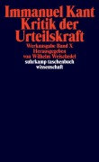 Buchcover: Kritik der Urteilskraft