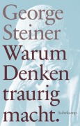 Buchcover: Warum Denken traurig macht
