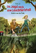 Buchcover: Die Jagd nach dem Leuchtkristall 02 - Gefahr aus der Tiefe