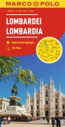 Buchcover: MARCO POLO Regionalkarte Italien 02 Lombardei, Oberitalienische Seen 1:200.000