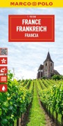 Buchcover: MARCO POLO Reisekarte Frankreich 1:950.000