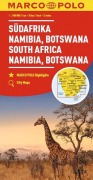 Buchcover: MARCO POLO Kontinentalkarte Südafrika, Namibia, Botswana 1:2 Mio.