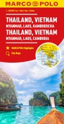 Buchcover: MARCO POLO Kontinentalkarte Thailand, Vietnam 1:2,5 Mio.