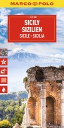 Buchcover: MARCO POLO Reisekarte Italien 14 Sizilien 1:225.000