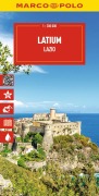 Buchcover: MARCO POLO Reisekarte Italien 09 Latium 1:200.000