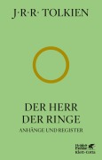 Buchcover: Der Herr der Ringe - Anhänge und Register
