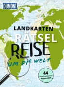 Buchcover: Landkarten-Rätselreise um die Welt