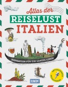 Buchcover: DUMONT Bildband Atlas der Reiselust Italien