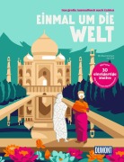 Buchcover: Einmal um die Welt - Das große Ausmalbuch nach Zahlen