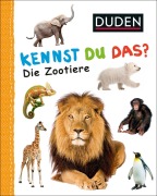 Buchcover: Duden 12+: Kennst du das? Die Zootiere