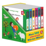 Buchcover: Duden 18+: 100 allererste Wörter-Würfel