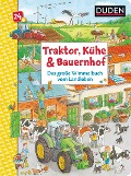 Buchcover: Traktor, Kühe & Bauernhof: Das große Wimmelbuch vom Landleben