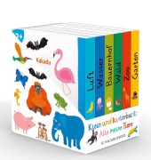 Buchcover: Klein und kunterbunt: Alle meine Tiere (Würfel)