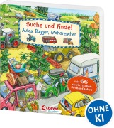 Buchcover: Suche und finde! - Autos, Bagger, Mähdrescher