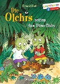 Buchcover: Die Olchis retten das Dino-Baby