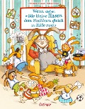 Buchcover: Wenn sieben wilde kleine Hasen dem Nachbarn gleich zu Hilfe rasen