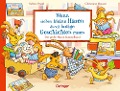 Buchcover: Wenn sieben kleine Hasen durch lustige Geschichten rasen
