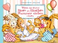 Buchcover: Wenn die kleinen Hasen um Häschen Nummer sieben rasen
