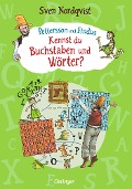 Buchcover: Pettersson und Findus. Kennst du Buchstaben und Wörter?