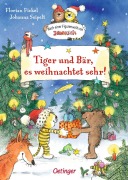 Buchcover: Nach einer Figurenwelt von Janosch. Tiger und Bär, es weihnachtet sehr!