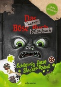 Buchcover: Das kleine Böse Rätselbuch - Schleimig fiese Sticker-Rätsel (Das kleine Böse Buch)