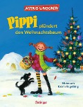 Buchcover: Pippi plündert den Weihnachtsbaum