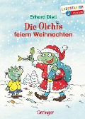 Buchcover: Die Olchis feiern Weihnachten