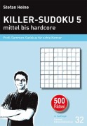 Buchcover: Killer-Sudoku 5 - mittel bis hardcore