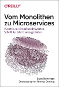 Buchcover: Vom Monolithen zu Microservices
