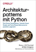 Buchcover: Architekturpatterns mit Python