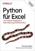 Buchcover: Python für Excel