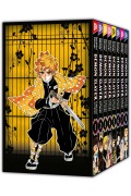 Buchcover: Demon Slayer - Kimetsu no Yaiba 1-8 mit Sammelschuber