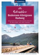 Buchcover: KOMPASS Radreiseführer Bodensee-Königssee Radweg