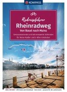 Buchcover: KOMPASS Radreiseführer Rheinradweg von Basel bis Mainz